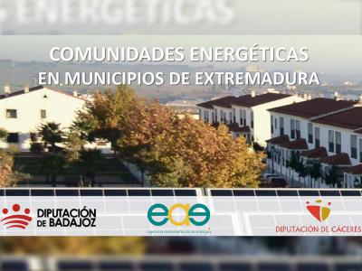 Comunidades energéticas en municipios de Extremadura