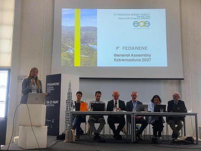 Extremadura será la sede de la Asamblea General de FEDARENE en 2027